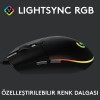 Logitech 910-005823 G102 LightSync Black 8000DPI 6 Tuş Optik RGB Siyah Kablolu Gaming (Oyuncu) Mouse Logitech 910-005823 G102 LightSync Black 8000DPI 6 Tuş Optik RGB Siyah Kablolu Gaming (Oyuncu) Mouse