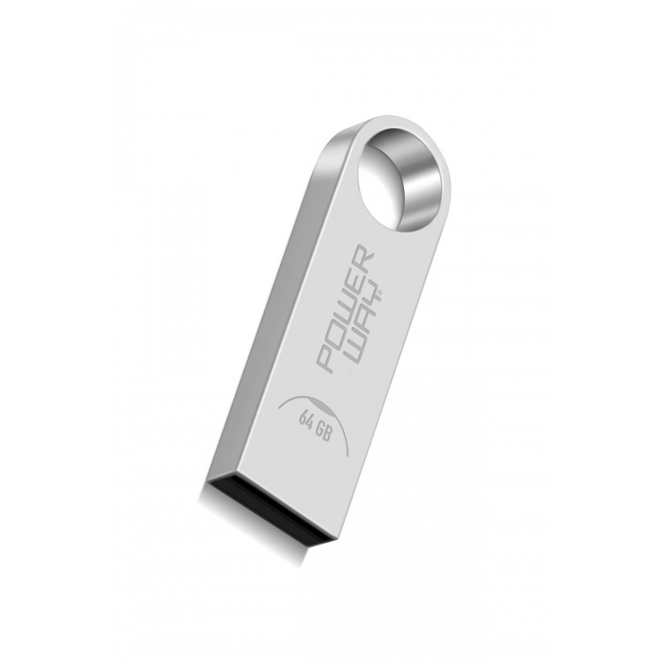 POWERWAY 64 GB USB 2.0 METAL USB BELLEK