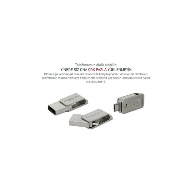 64Gb Iphone Otg Metal Flash Bellek Usb2.0