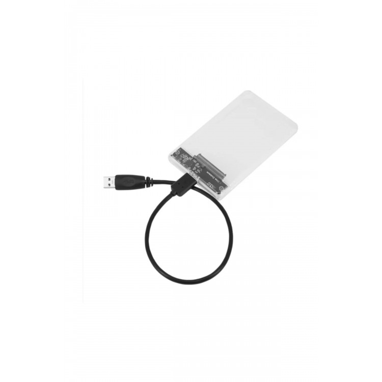 Usb 3.0 Taşınabilir Hardisk Kutusu Şeffaf Kutu